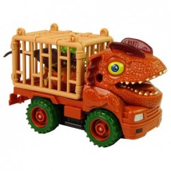 Dinosaur Truck Transporter for Disassembly Orange Accessories