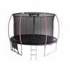 LEAN Sport Max 16ft Trampoline Black-Pink