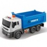 Construction Vehicle Tipper Truck 1:16 Blue Lift Trailer