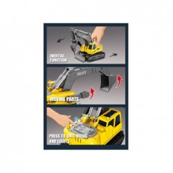 Caterpillar Excavator Bucket 1:16 Yellow Moving arm