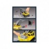 Caterpillar Excavator Bucket 1:16 Yellow Moving arm