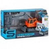 Caterpillar Excavator Drill 1:16 Orange Moving Arm