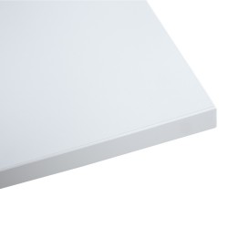 Table top ergo 160x80cm white grey