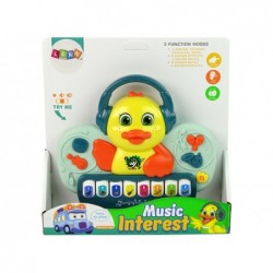 Interactive Duck Duck Piano DJ Sound Instruments Musical Melodies
