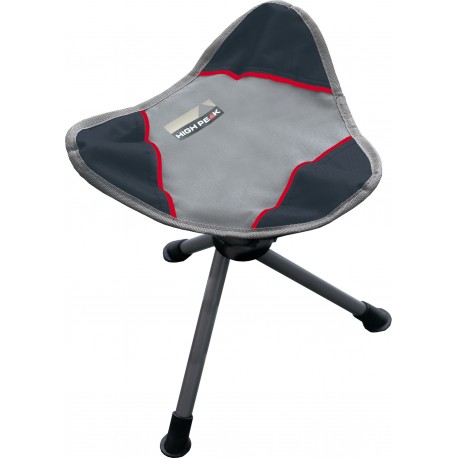 Camp chair Tarifa, folding, grey darkgrey