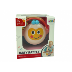 Baby Rattle Pastel Colours Ball