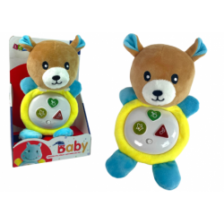 Educational Interactive Teddy Bear Brown Sound Melodies