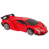 Car Robot Transformers 2in1 Pilot R/C Light Sound Drift Colour Red