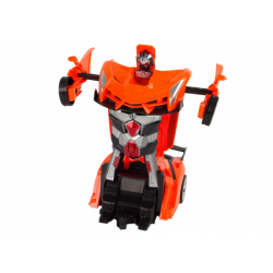 Car Robot Transformers 2in1 Pilot R/C Light Sound Drift Orange colour