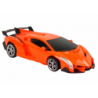 Car Robot Transformers 2in1 Pilot R/C Light Sound Drift Orange colour