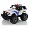 R/C Remote Controlled Car JEEP Police Patrol with opening doors