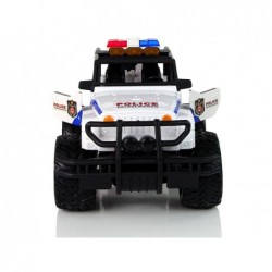 R/C Remote Controlled Car JEEP Police Patrol with opening doors