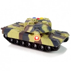 Military Tank 1:32 Moro Brown Sound Lights