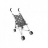 Grey Star Spangled Doll Stroller