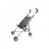 Grey Star Spangled Doll Stroller