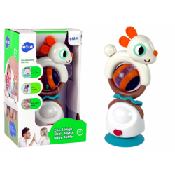 Sensory Baby Rattle Rabbit Stand Suction Cup