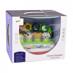 Interactive Animal Toy Learning English Light Sound