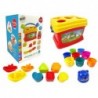 Educational Bucket Cups Pyramid Boat Sorter for Bathing