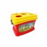 Educational Bucket Cups Pyramid Boat Sorter for Bathing