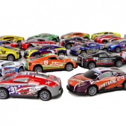 Set of Metal Sports Cars Resoraks Various Colours 25 Pieces