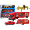 Circus Animals Vehicle Set The Circus Animals Truck + Car with Trailer