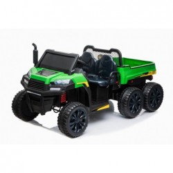 Battery Vehicle A730-2 Green-Black 24V