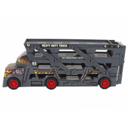 Large 3-storey truck trailer Heavy Duty Truck With extendable Car Launching Ramp