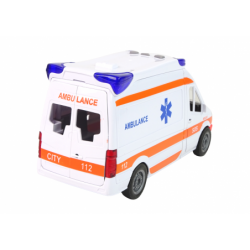 Interactive Ambulance + Stretcher  Light and sound effects !  Opening doors