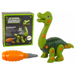 Brachiosaurus Dinosaur to Disassemble Green