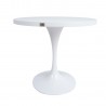 Table BOLGHERI D80xH74cm, white