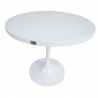 Table BOLGHERI D80xH74cm, white