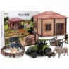 DIY Farm Set Homestead Animals Wheelbarrow Tractor