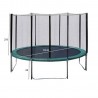 Trampoline with enclosure D426cm black