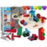 Play Dough Construction Site Table Tools 6 Colours Tipper Truck