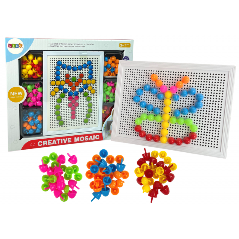 Creative Jigsaw Puzzle Set Colourful Mushroom Pins