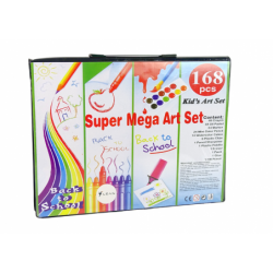 208pcs HB rainbow drawing art set for kids, Kids Drawing Supplies