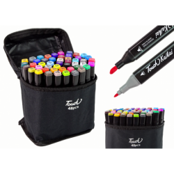Set of 30 Double-sided Alcohol Markers Pro Touch Bag