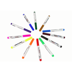 Magic Watercolour Markers 12 colours For painting on water, for dry erase boards