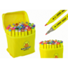 Set of 48 Pens Markers Markers in Bag