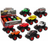 Metal Terrain Car Large Wheels Various Colours Bump Up HAT13