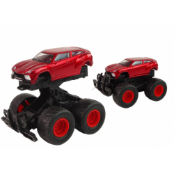 Metal Terrain Car Large Wheels Various Colours Bump Up HAT13