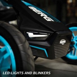 BERG Pedal Go-Kart RALLY APX BLUE 4-12 лет до 60 кг