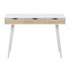Desk NEPTUN 110x50xH77cm, white oak