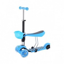 HLB08 3in1 BLUE SKOOTER NILS FUN