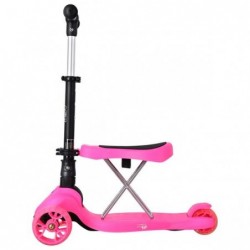 HLB12 2in1 PINK SCOOTER NILS FUN