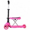 HLB12 2in1 PINK SCOOTER NILS FUN