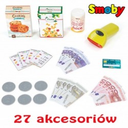 Smoby Interactive Cash Register with Calculator 27 Akc.