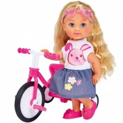 SIMBA Evi doll on a tricycle
