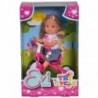 SIMBA Evi doll on a tricycle