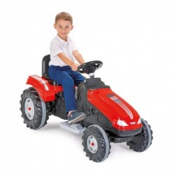 WOOPIE MEGA Rechargeable Tractor Red 12V